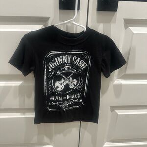 Ash Black Graphic Short Sleeve Tee